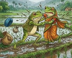 ବେଙ୍ଗ ବେଙ୍ଗୁଲି  ଲାଗିଲେ କଳି