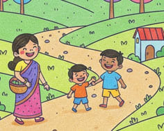 ଗାଆଁର ସଡ଼କ