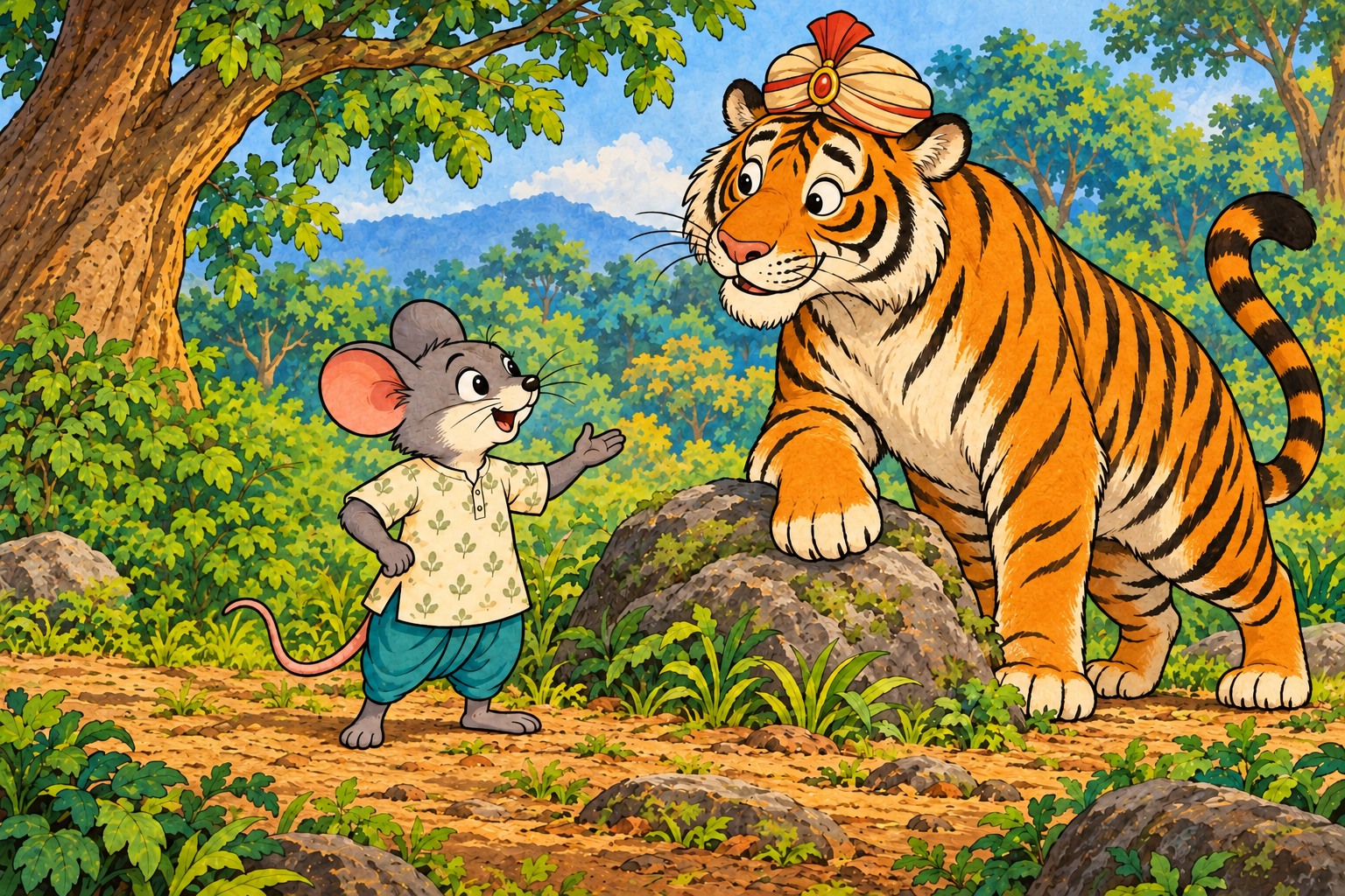 ମୂଷା ଯାଇଥିଲା ବଣକୁ — ନୂଆ ଚିତ୍ର
