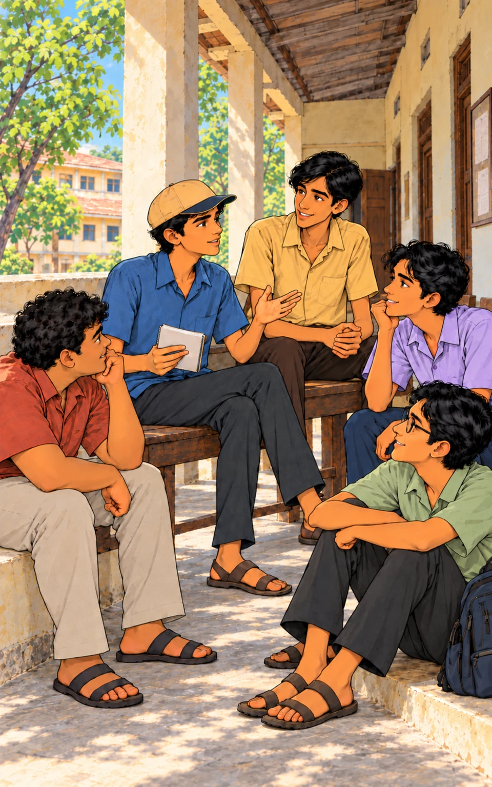 The hostel friends
