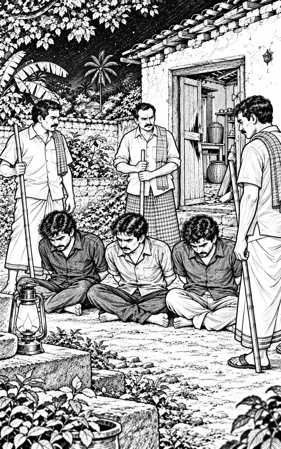Three thieves are caught